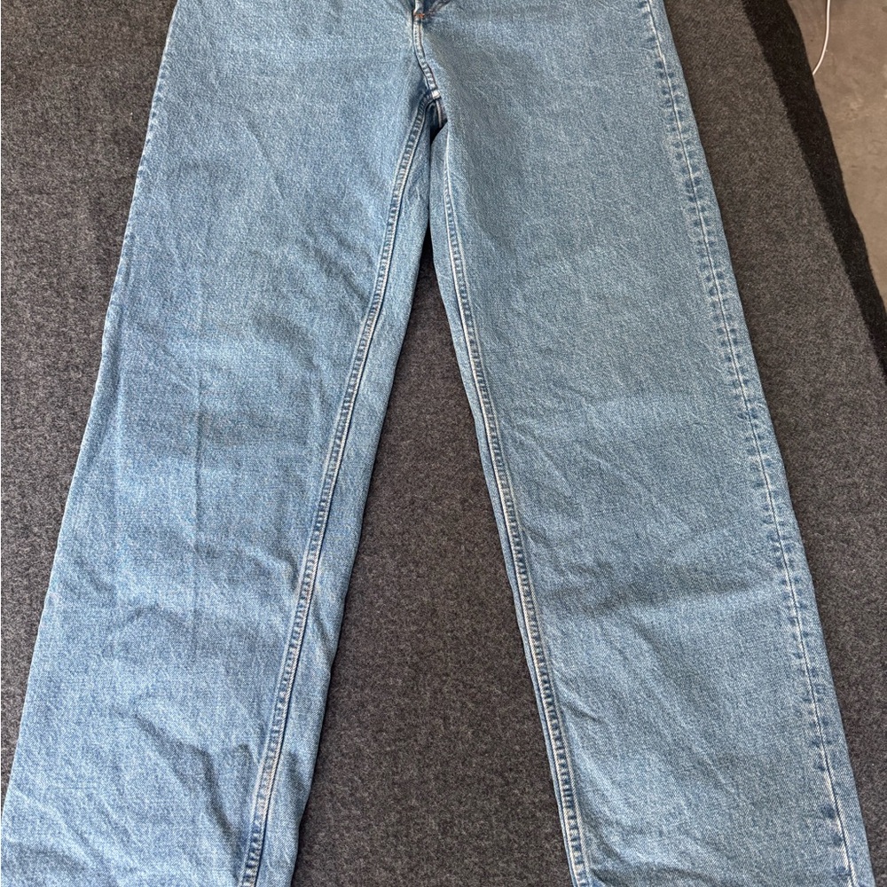 A.P.C. Blue Straight Jeans Classic Style